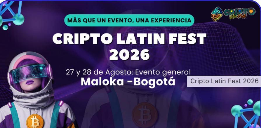 Kursoff на Cripto Latin Fest 2026 у Боготі